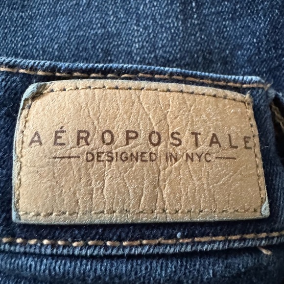 Aeropostale Skinny Jeans Dark Wash Size 4 Regular EUC - Picture 6 of 7